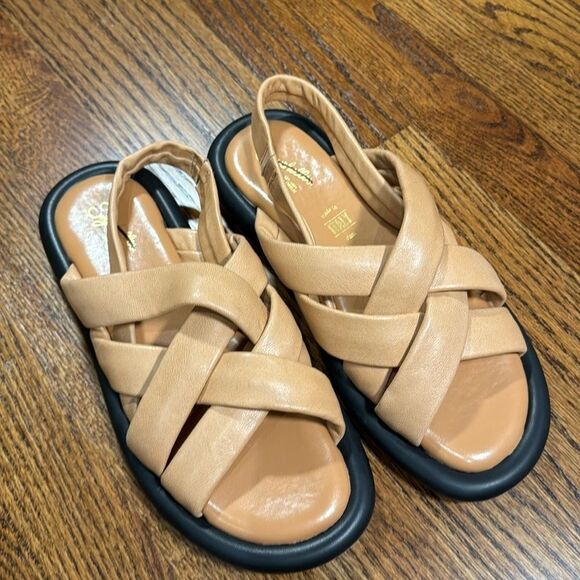 Seychelles Punchline Strappy Slingback Sandal Size 7.5 - Picture 2 of 5